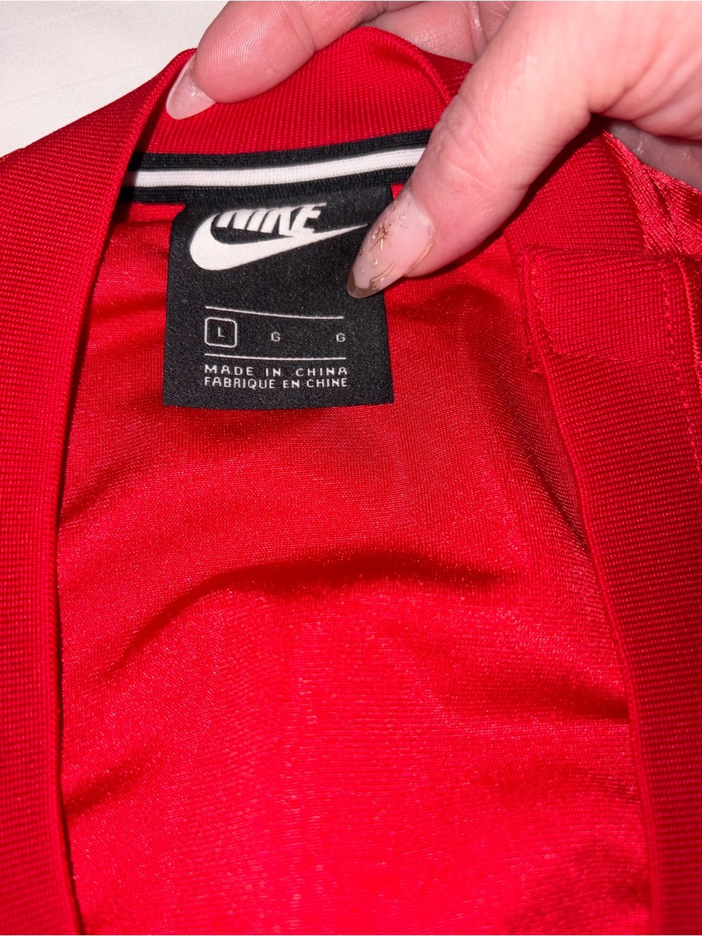 NIKE SPORTSWEAR ICON CLASH WOMEN'S JUMPSUIT BV3004-657 Red size L - Picture 13 of 14